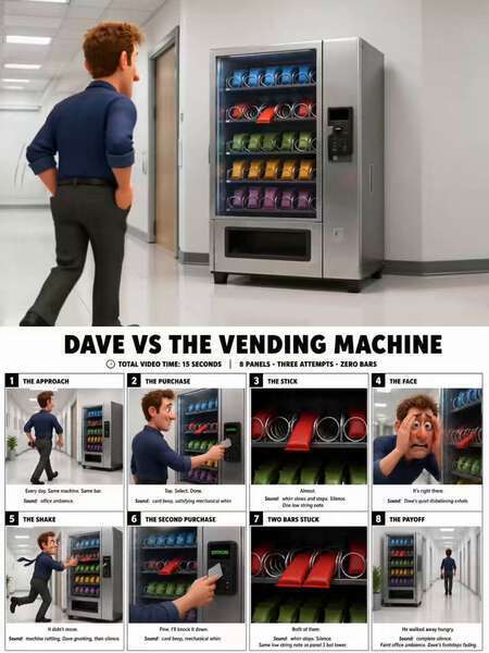 Dave vs the Vending Machine