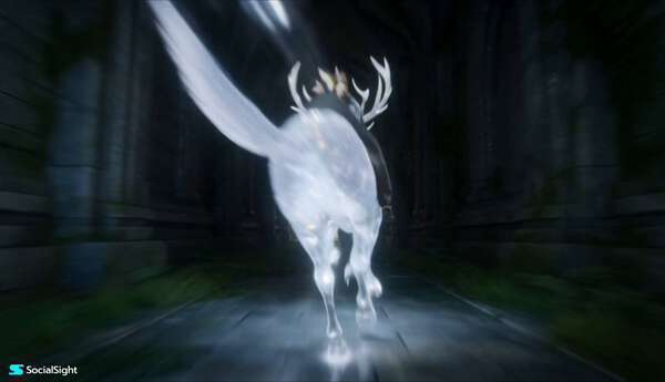 Magical Creature Race Through Ancient Ruins