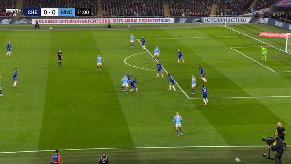Manchester City FA Cup Goal Celebration