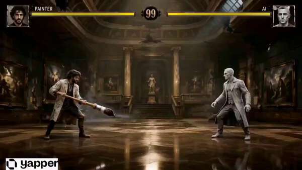 Painter vs AI Round 1