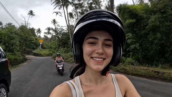 Bali Tropical Vlog Collage