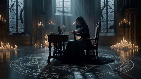 Gothic Witch Shadow