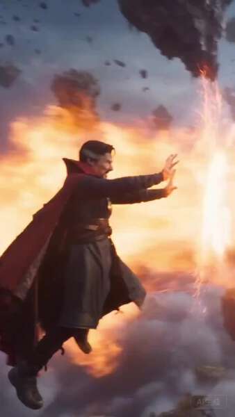 Doctor Strange vs Wanda Battle