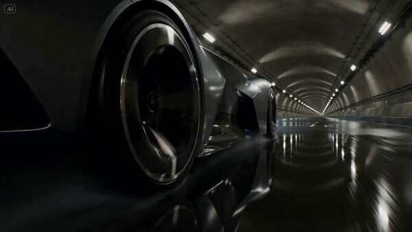Hypercar Transforming Tunnel VFX