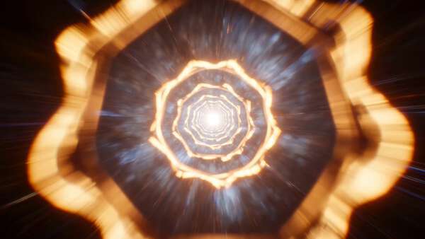 Epic Sci-Fi Megacity Reactor Sequence