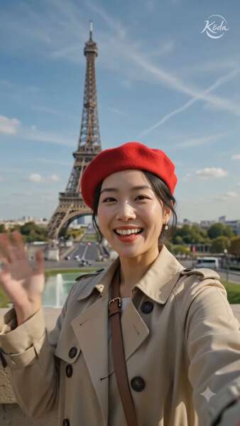 20 Cities in 10 Seconds Hyperlapse Selfie