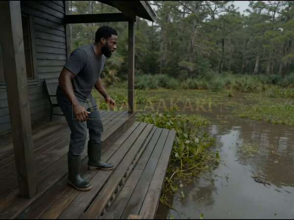 Swamp House Hippo Attack