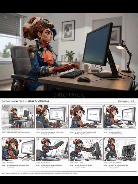 Storyboard Animation Session Random Character