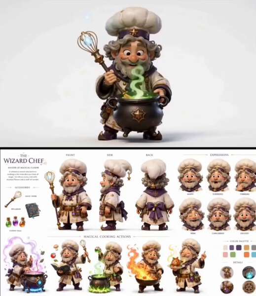 Magical Wizard Chef