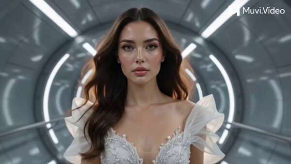 Luxury Fashion FPV Drone Couture Tunnel