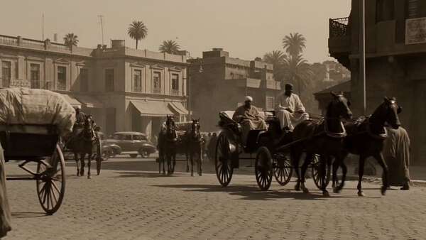Egypt Cairo 1930 Street