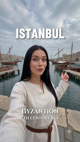 Istanbul 20-Era Time-Travel Selfie in 10 Seconds