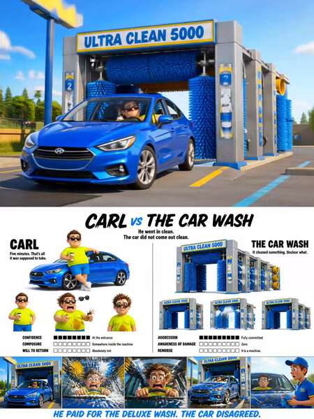 Carl vs The Car Wash