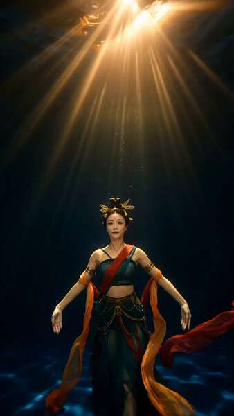 Underwater Goddess Dance
