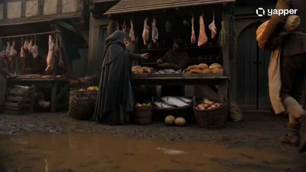 Elizabethan Market Street Cinematic Continuous Shot